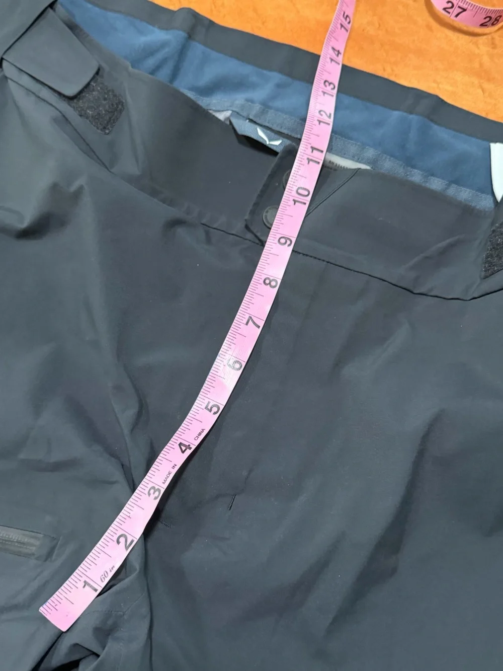 Salewa Goretex Black Softshell Performance Pants size XL